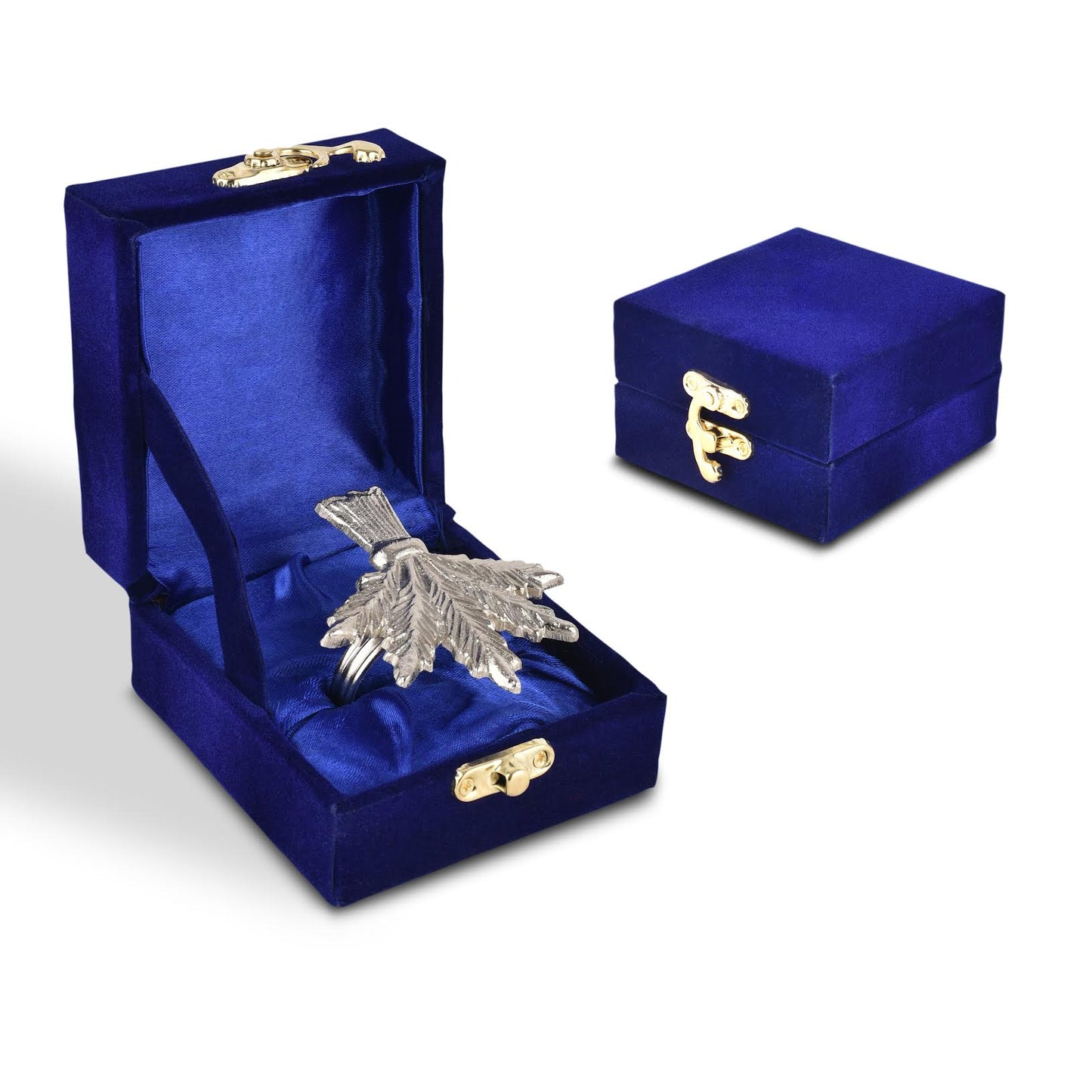 Elegant Napkin Ring With Velvet Box