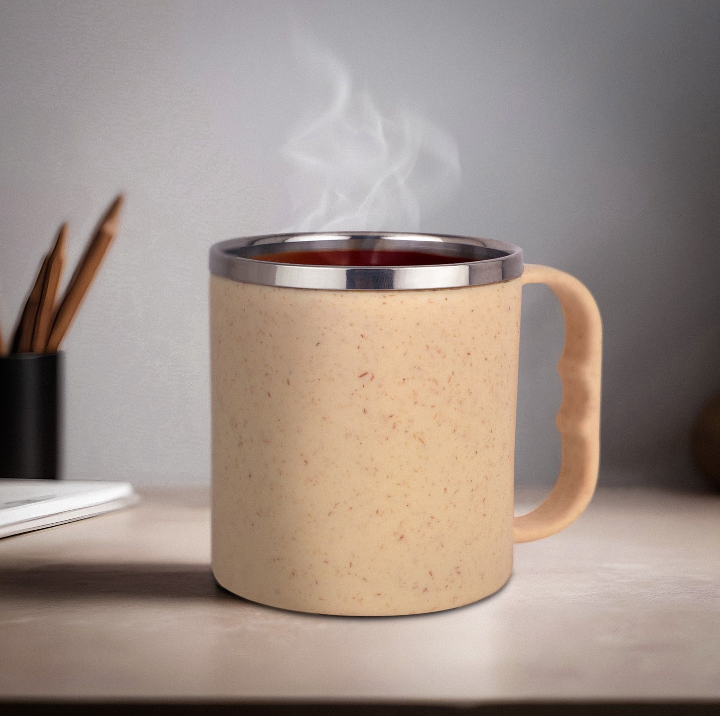 Bamboo Made Insulated Mug