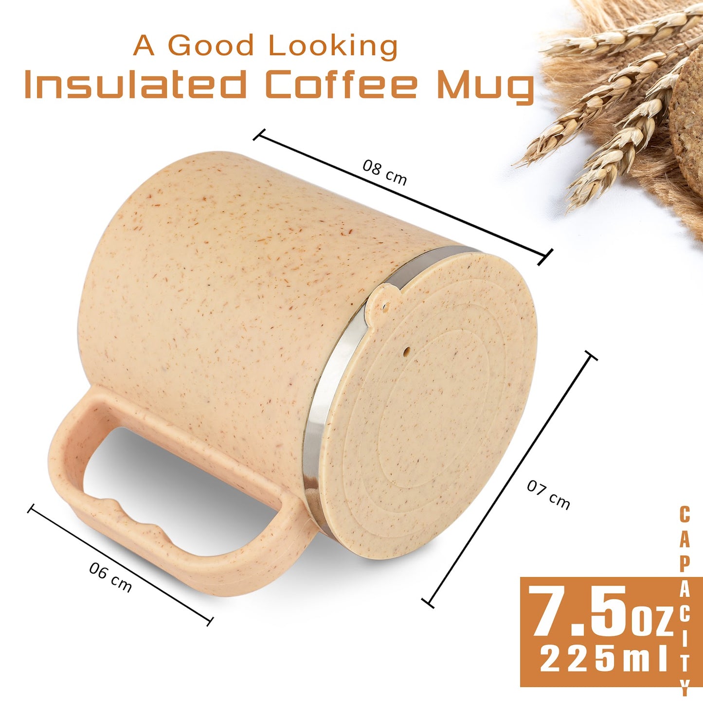 Bamboo Made Insulated Mug